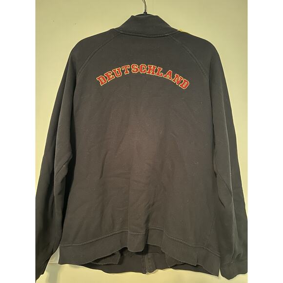 DFB Germany Soccer Mens Fleece Jacket Deutscher Fussball Bund Sz M - Picture 6 of 9